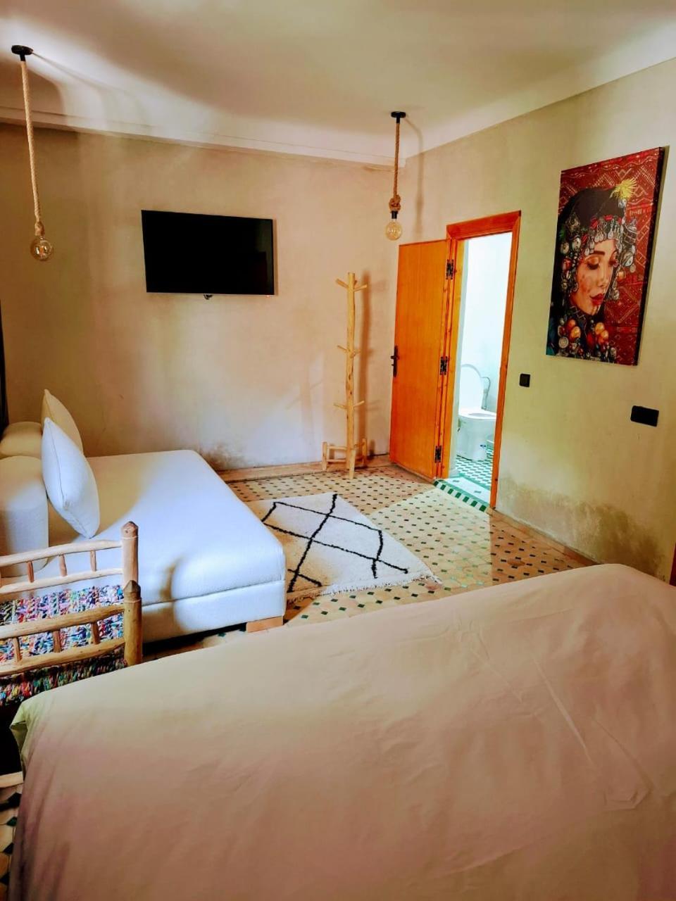 Duplex Riad Abjaou Marrakesh Chambre photo